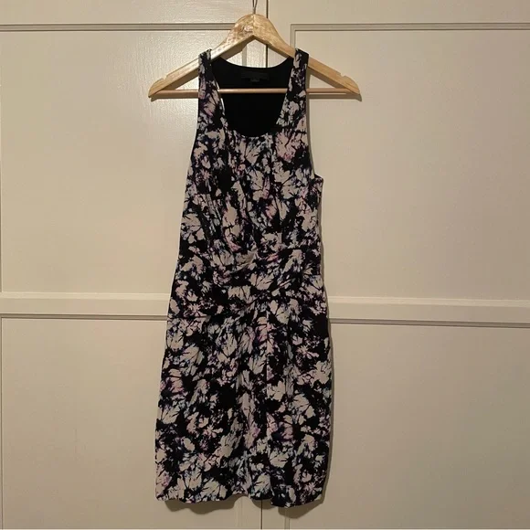 Alexander Wang Black and Pink Kaleidoscope Mini Dress - Picture 1 of 3